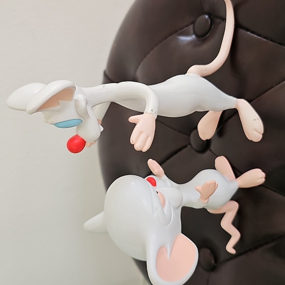 Pinky and The Brain Vintage 1997 Figurines - Picture 9 of 10